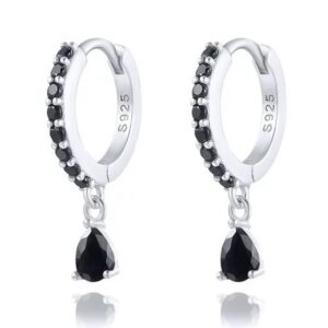 Aretes Arracadas Mujer Mini Huggies Plata .925 Regalo - ARETIZE Joyas